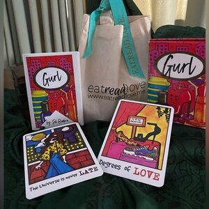 GURL-Oracle Deck, Original First Deck by Sal Biadora. Autographed Box w/Booklet
